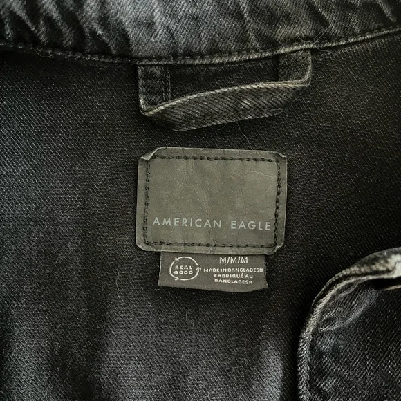 American Eagle Oversized Denim Jacket - Picture 3 of 3